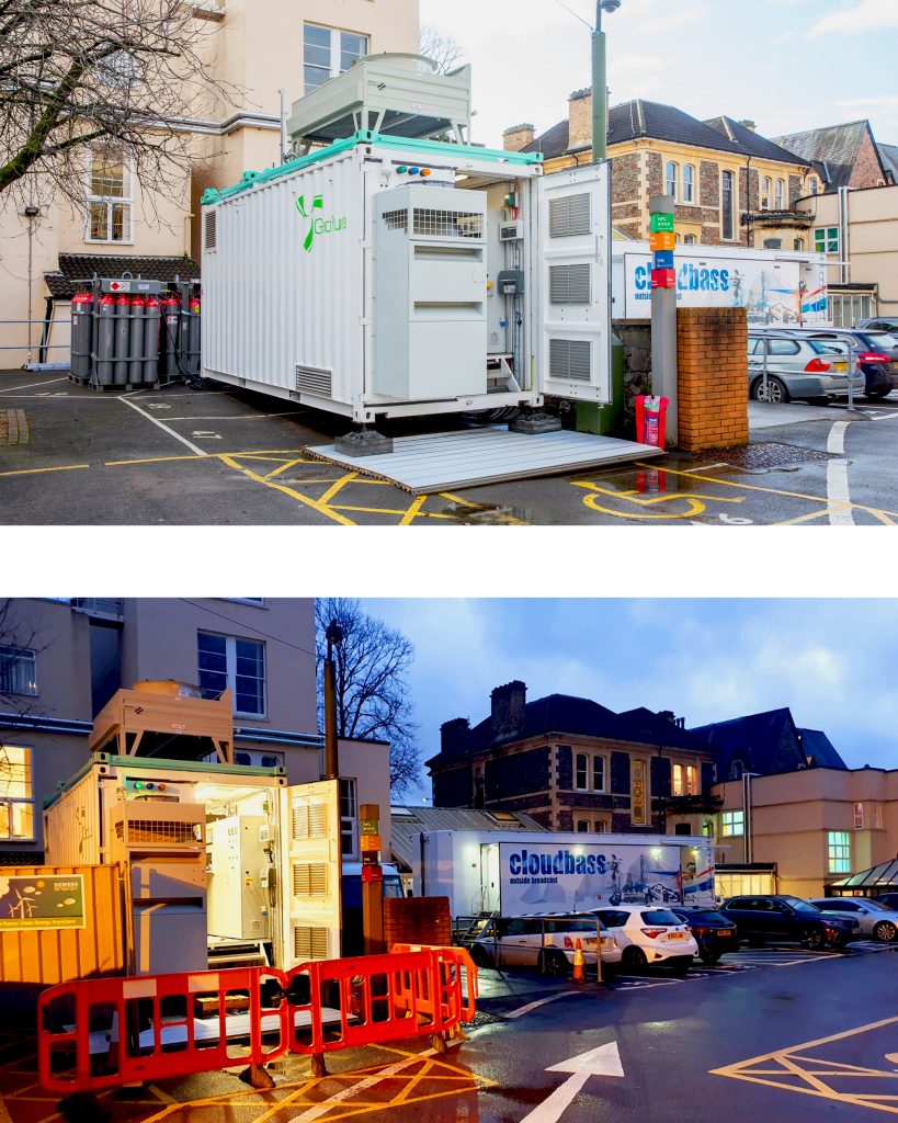 BBC night and day of Hydrogen Power Unit