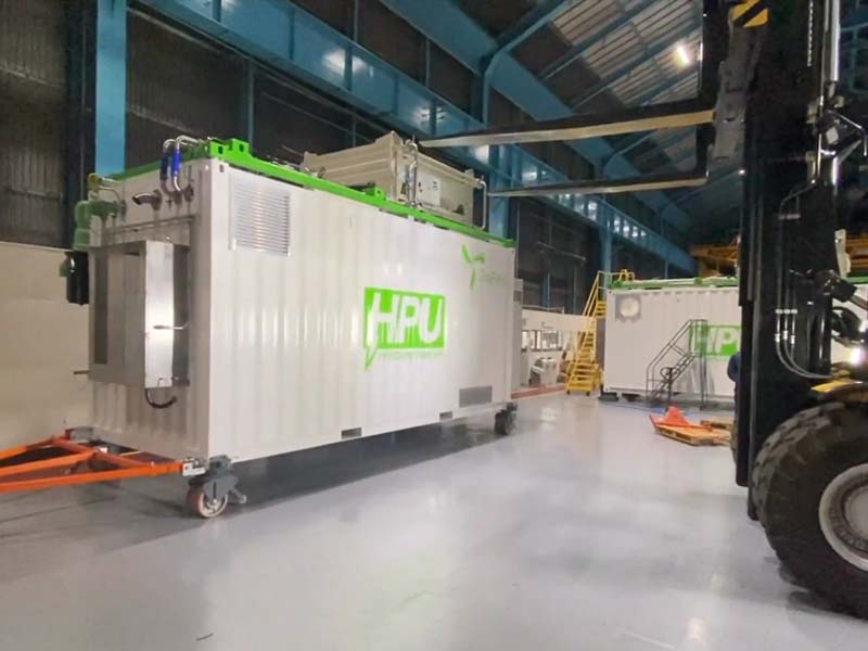 GeoPura Zero Emission HPUs In Production in Newcastle Upon Tyne