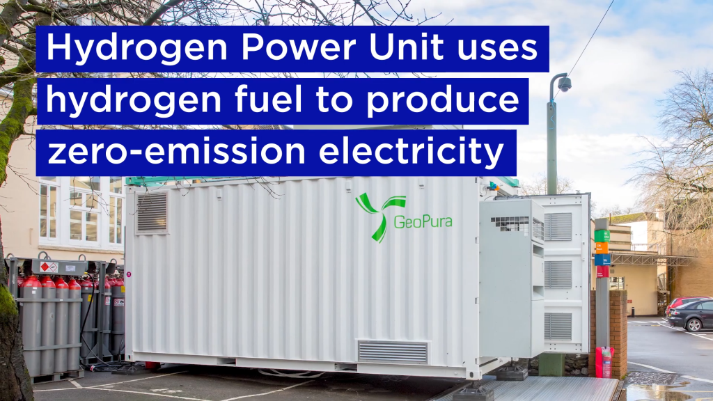 GeoPura: End to end zero emissions energy with green hydrogen