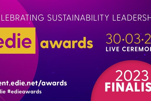 GeoPura are finalist at the Edie Sustainability Leaders Awards for the Net-Zero Innovation of the Year Award